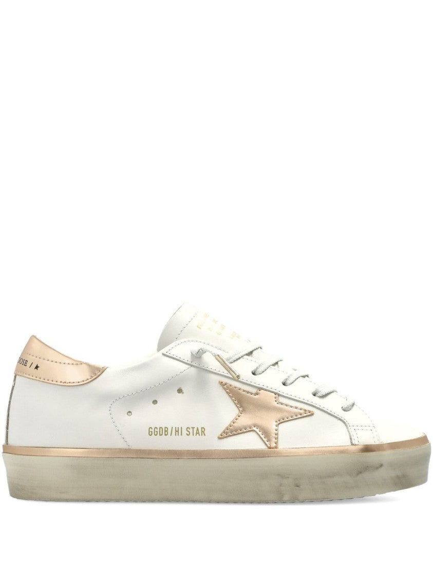 Golden Goose Silk And Nylon Round Toe Sneakers