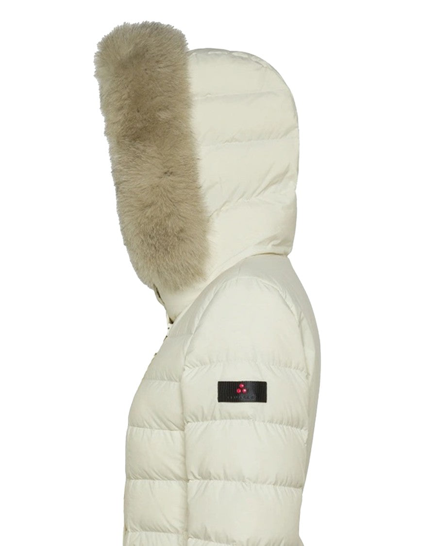 Peuterey Seriola Ml 06 Fur Down Jacket, Dove Grey