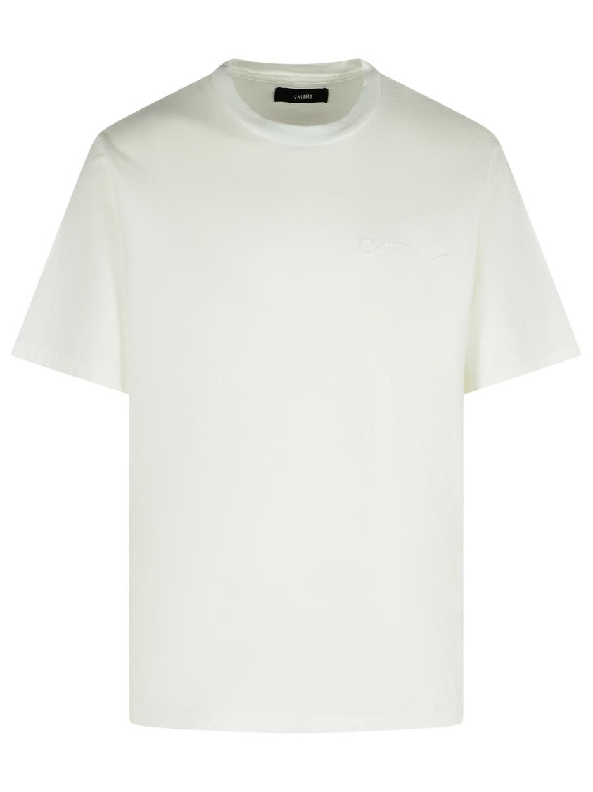 Amiri Bandana' White Cotton T-Shirt