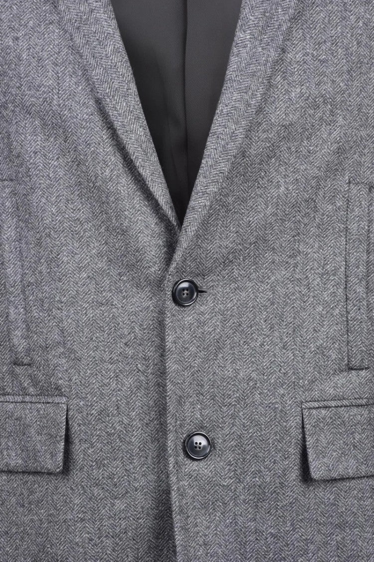 Pt Torino Rounded Jacket - Grey