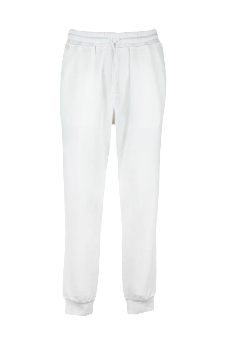 Eleventy Cotton Stretch Sweatpants - White