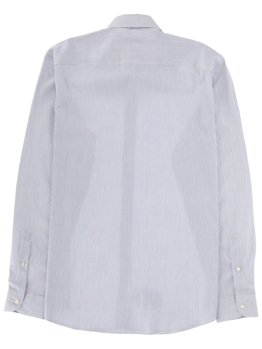 Fay Fay Oxford Stripe Pattern Casual Shirt