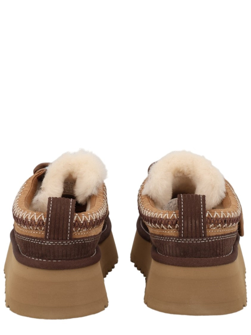 Ugg Heritage Shearling-Lined Chunky Sole Lace-Up Shoes