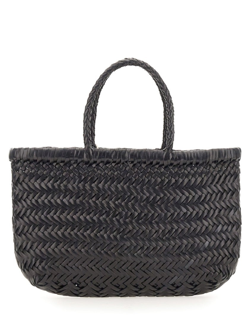 Dragon Diffusion Gora Mini Woven Flat Shoulder Bag