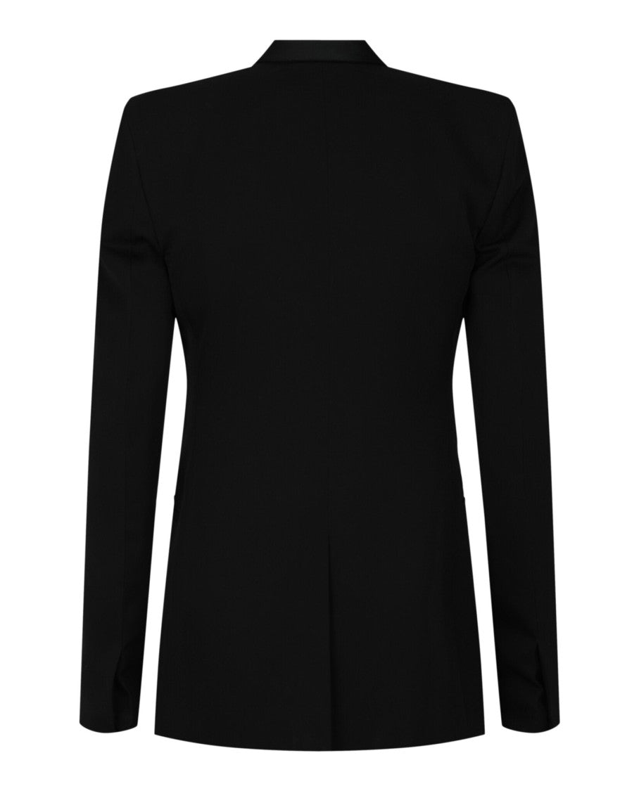 Givenchy Fitted Single-Button Blazer With Shawl Lapels And Hidden Cuffs