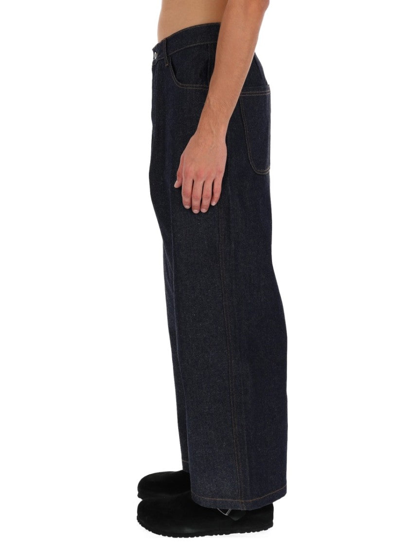 Ymc Replacement Wide Leg Indigo Jeans