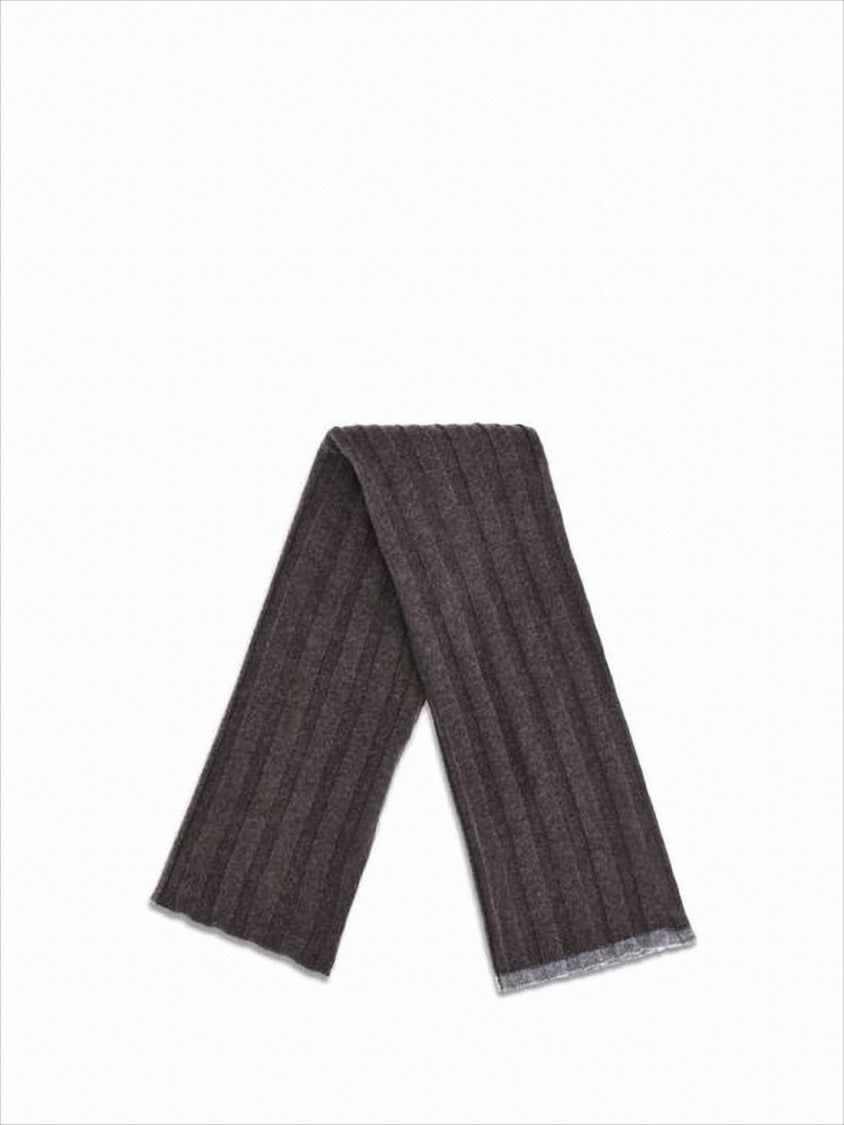 Brunello Cucinelli Ribbed Cashmere Scarf