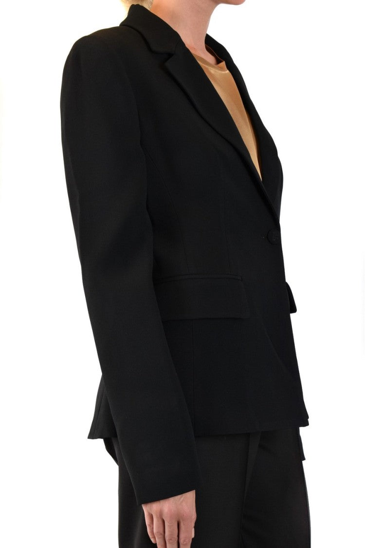 Philipp Plein Tailored Black Blazer With Structured Shoulders