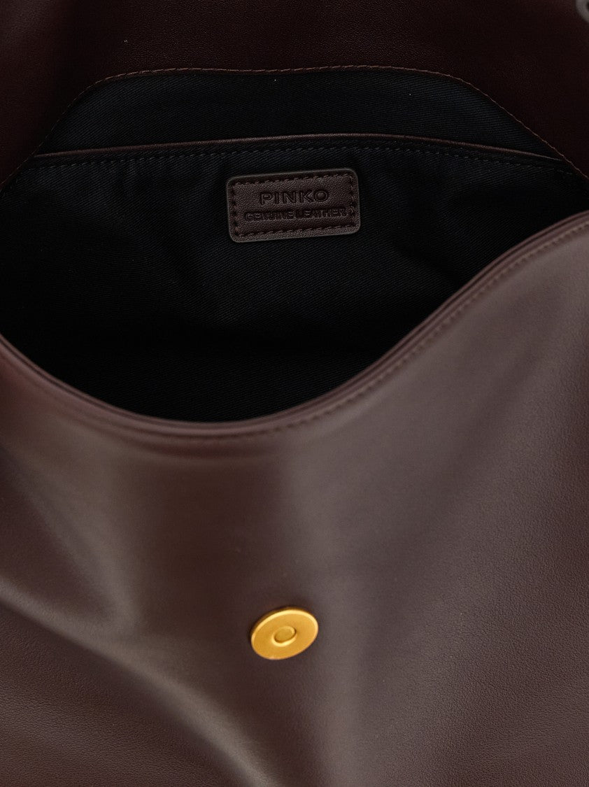 Pinko Classic Saddle Baguette' Medium Shoulder Bag