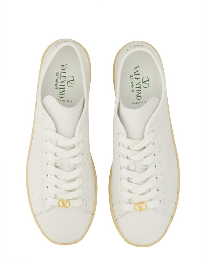 Valentino Garavani Minimalist Leather Sneakers