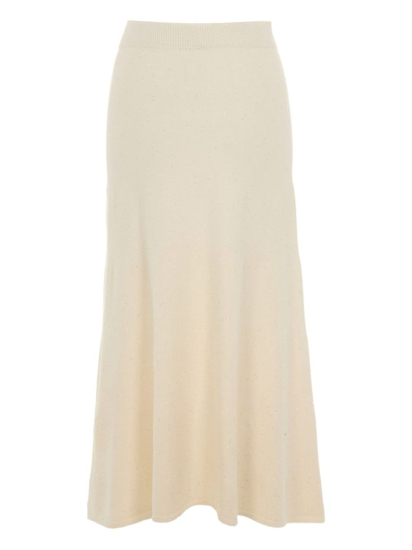 Liu Jo Soft Midi Skirt With Flared Hem