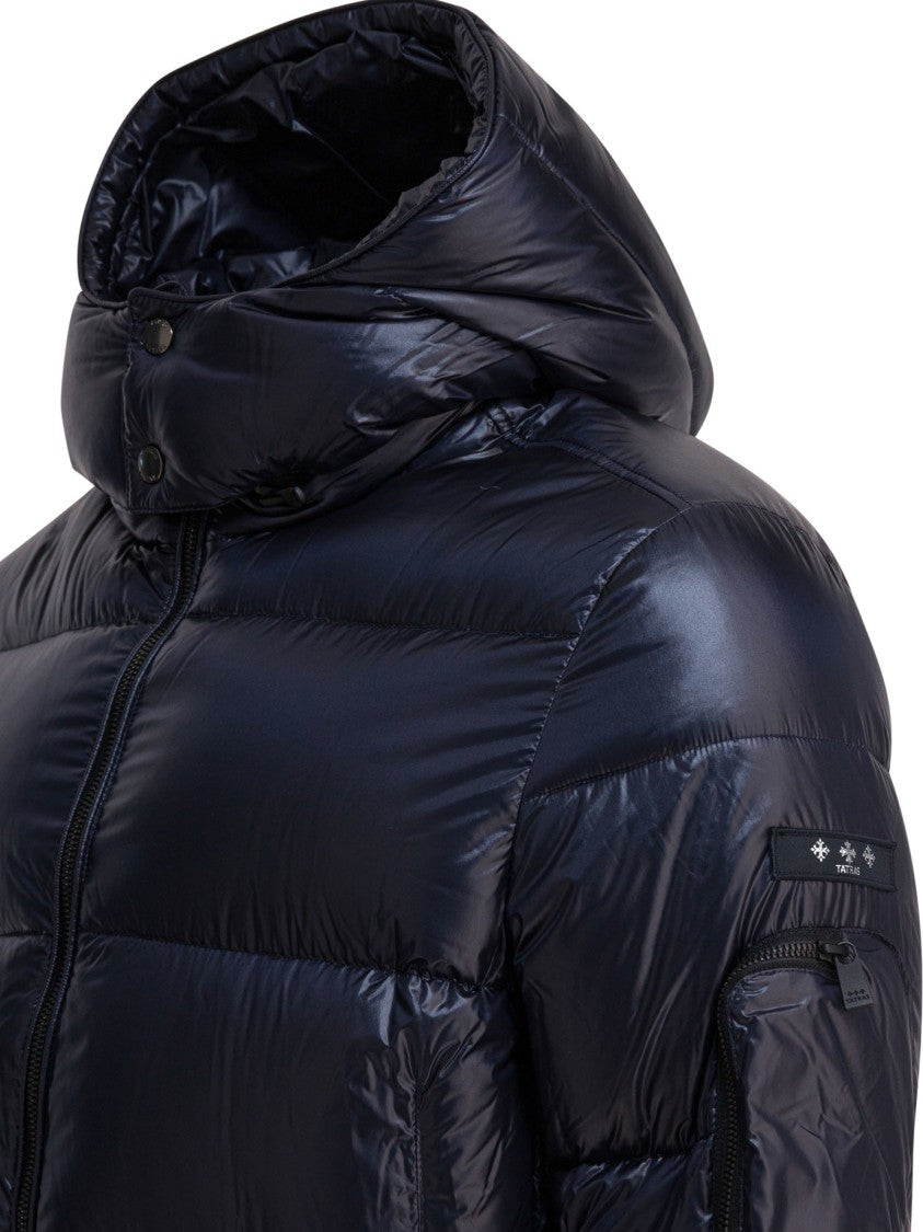 Tatras Glossy Quilted Down Jacket With High Collar