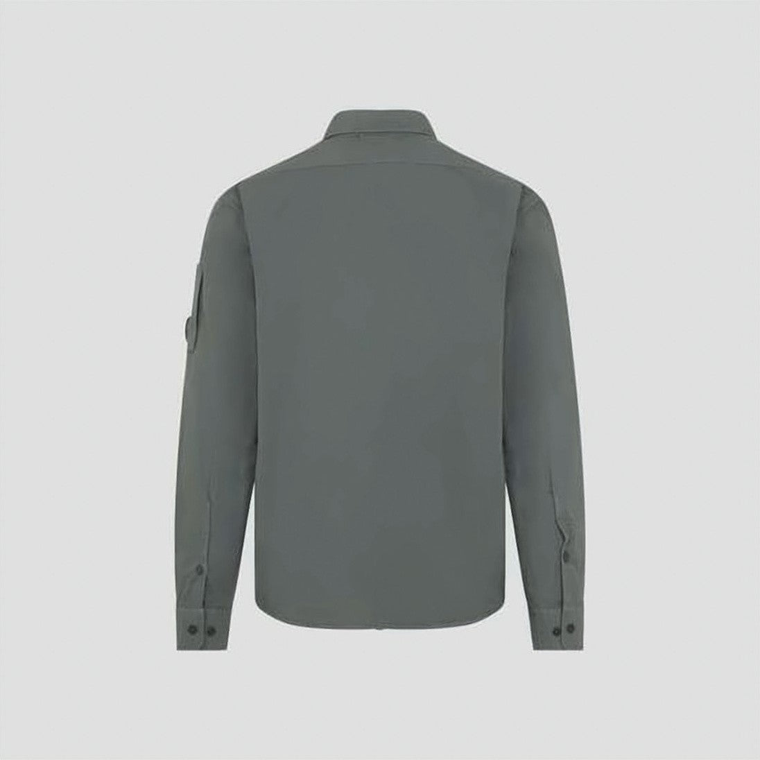 C.P. Company Structured Long-Sleeve Shirt With Button-Down Front And Chest Pockets