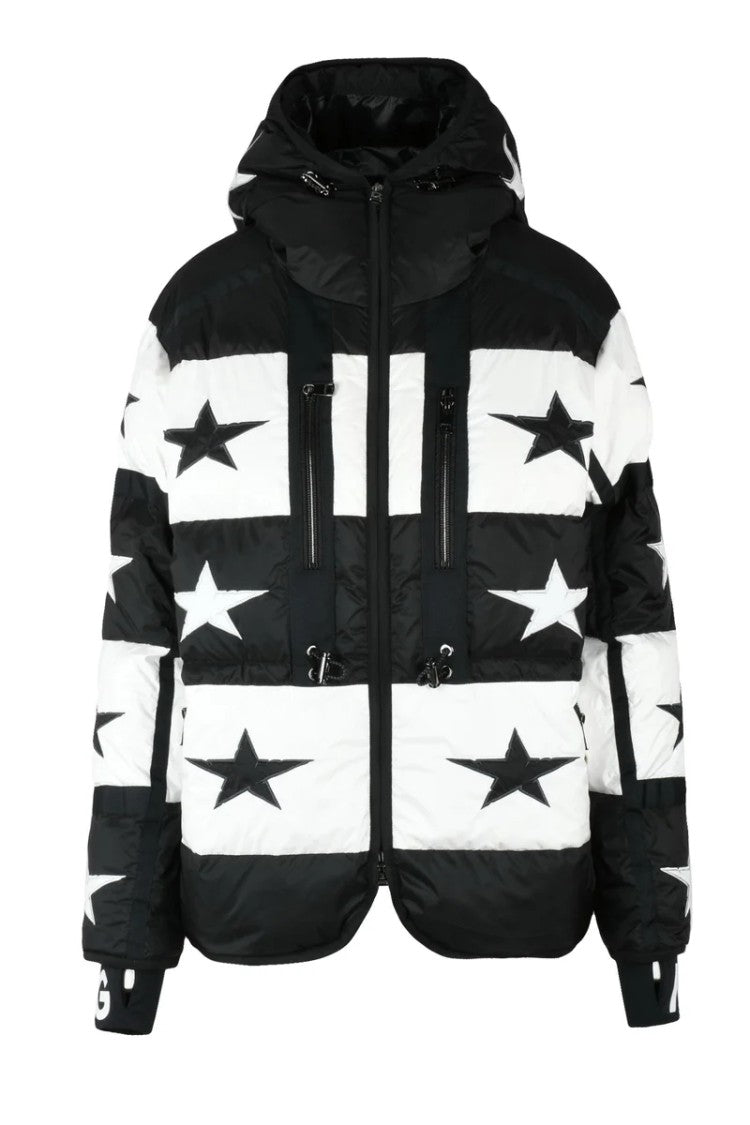 Bogner Down Jacket - Black/White