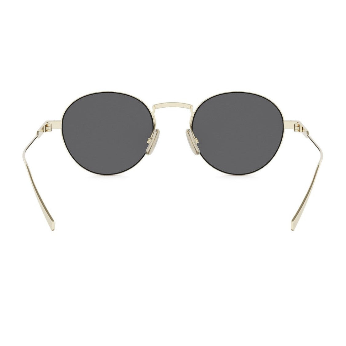 Celine Gold Metal Cl40346u Metal Round Sunglasses