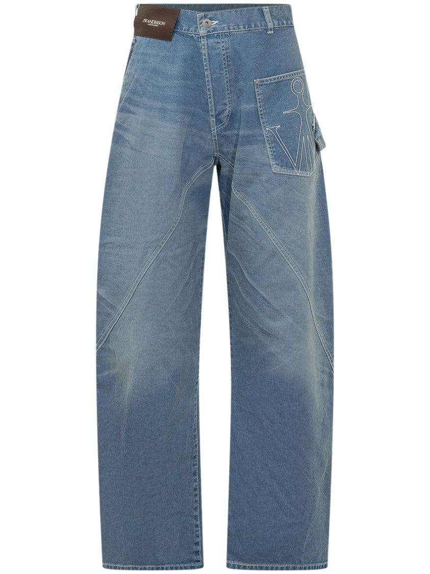 J. W. Anderson Workwear Wide-Leg Jeans