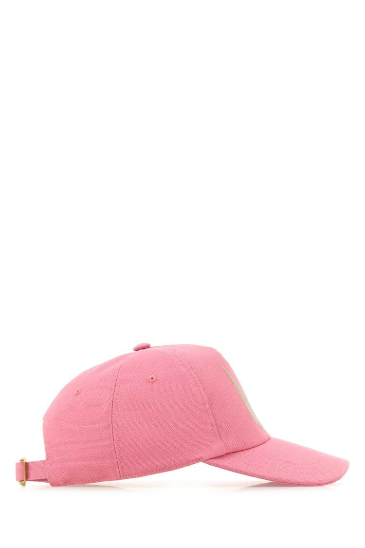 Valentino Garavani Pink Cotton Baseball Cap