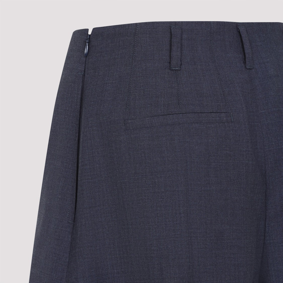 Givenchy Tailored Blue Wool Bermuda Shorts
