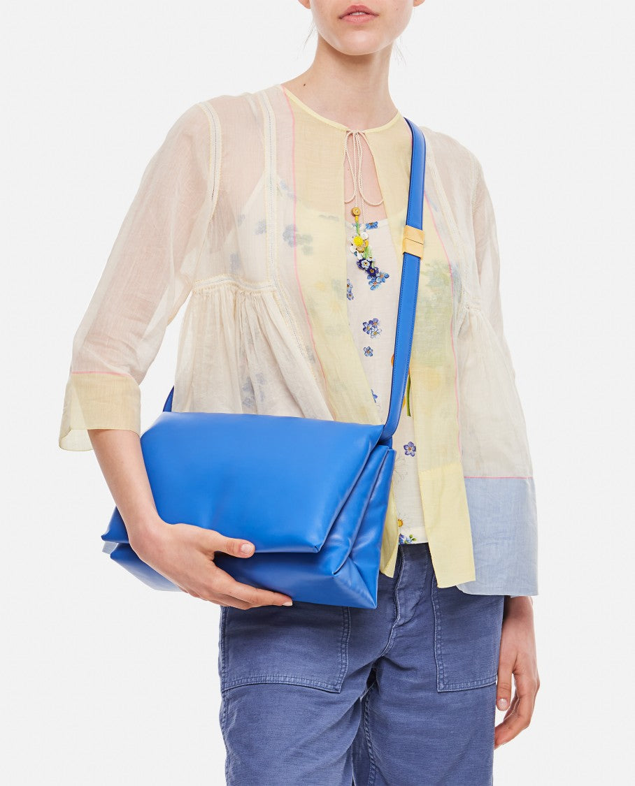 Marni Blue Soft Smooth Leather Bag
