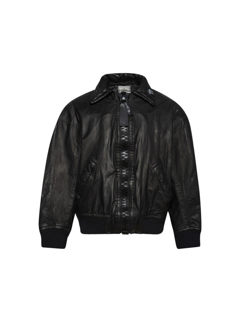 Maison Mihara Yasuhiro Backlash Big Zip Jacket Black