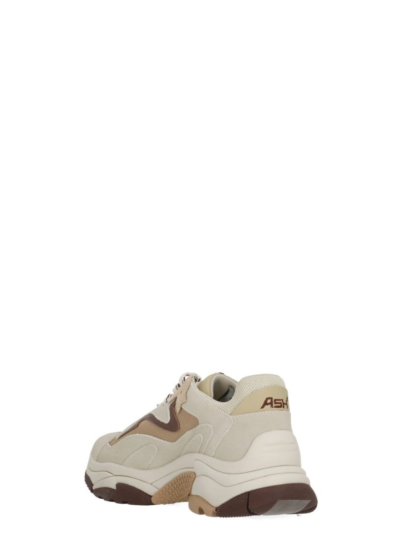 Ash Beige Addict Suede Sneakers