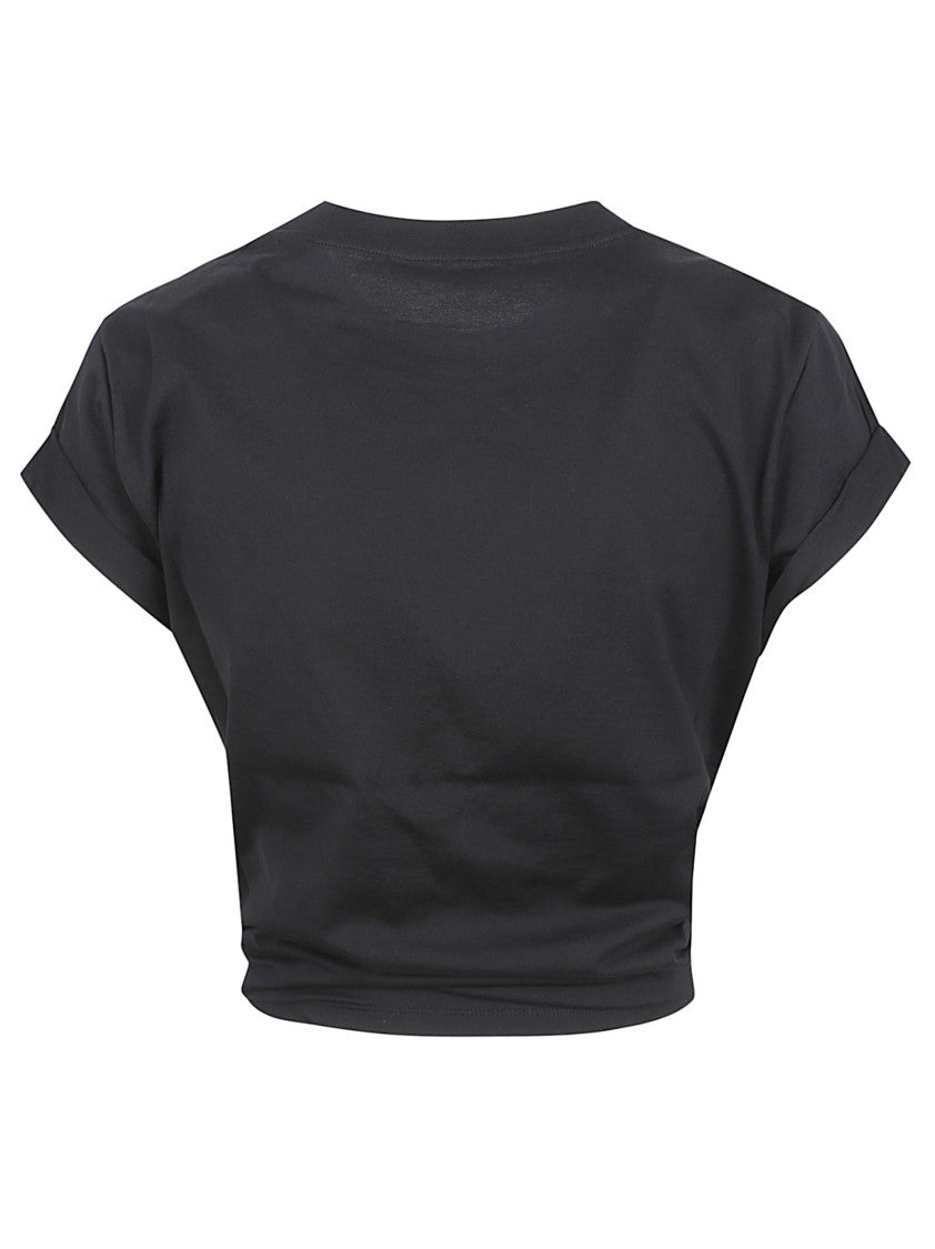 Givenchy Bow Tie Cotton Jersey T-Shirt