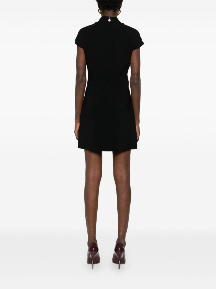 Versace Mini Dress With Draped Detailing