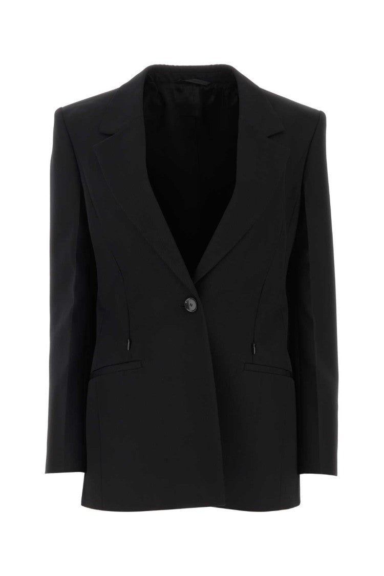 Givenchy Black Wool Blend Blazer
