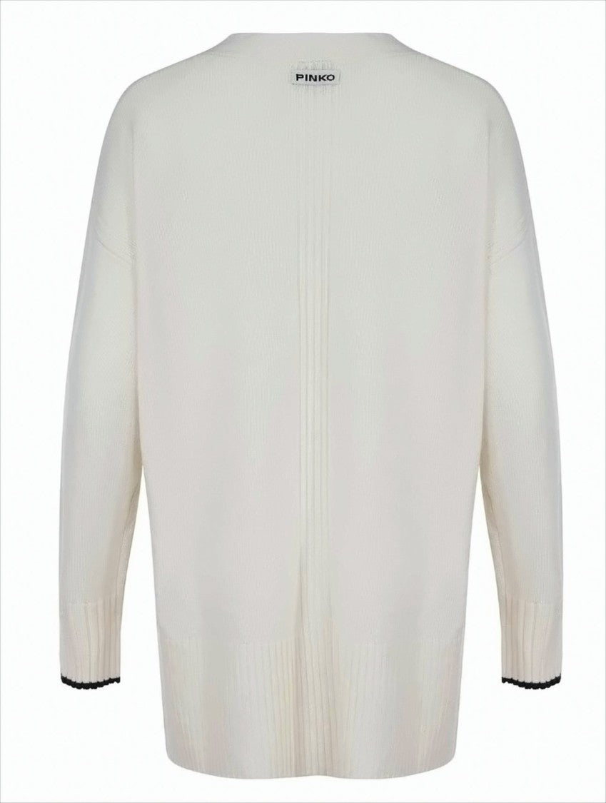 Pinko Wool And Cashmere Blend Cardigan