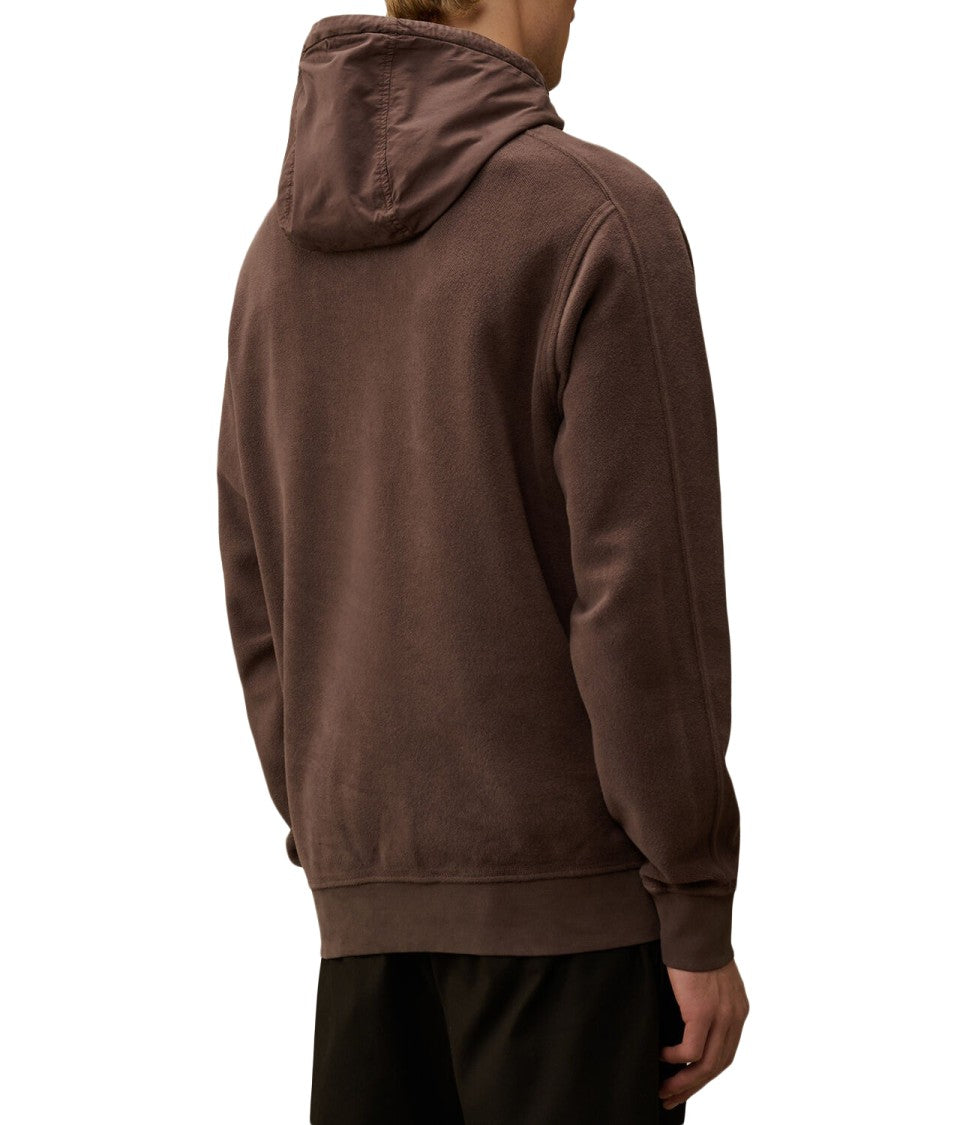 C.P. Company Relaxed-Fit Pullover Hoodie With Embroidered Detail
