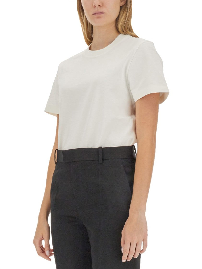 Bottega Veneta Regular Fit White Cotton T-Shirt