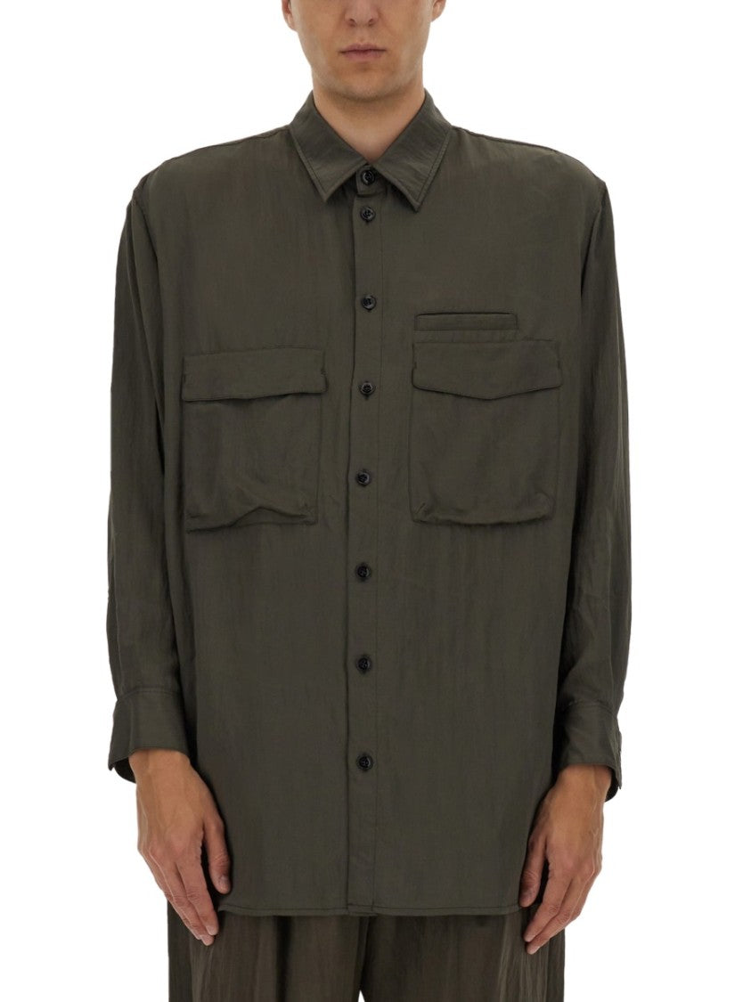 Lemaire Relaxed Fit Utility Overshirt