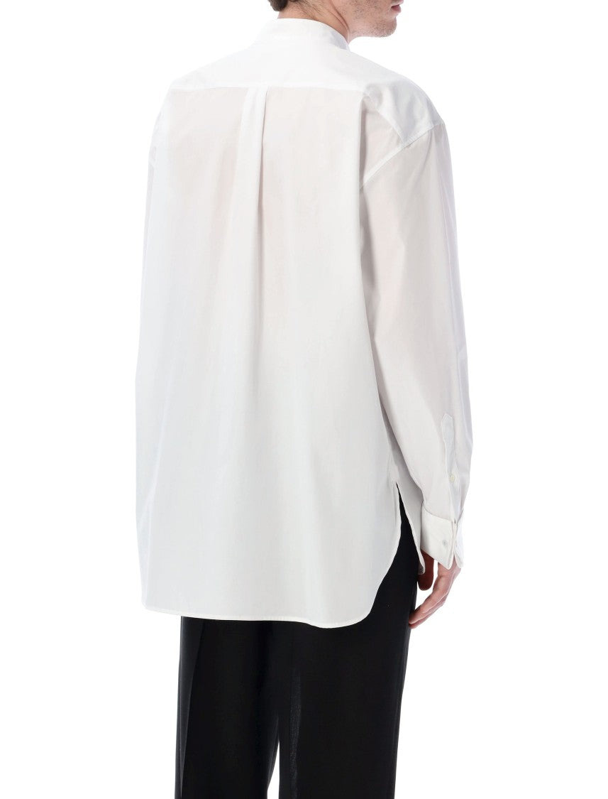 Dries Van Noten Loose-Fit Tuxedo Shirt