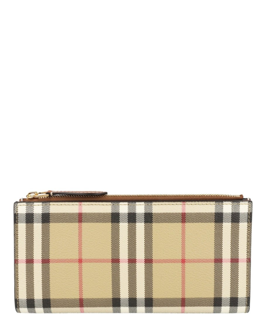 Burberry Ls Large Check Bifold Wallet