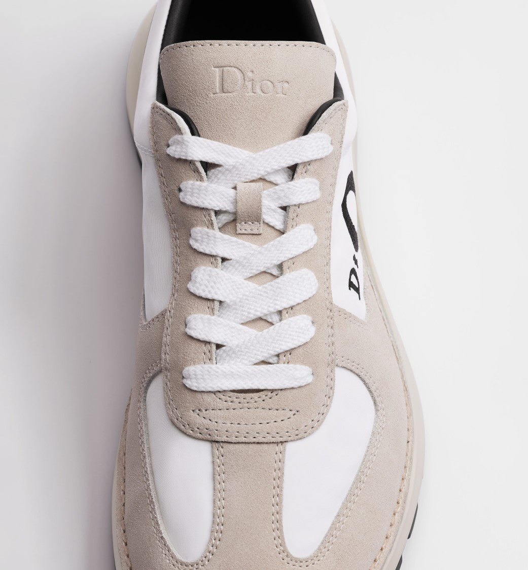 Christian Dior Low-Profile Sneaker With Textured Design And Bold Logo