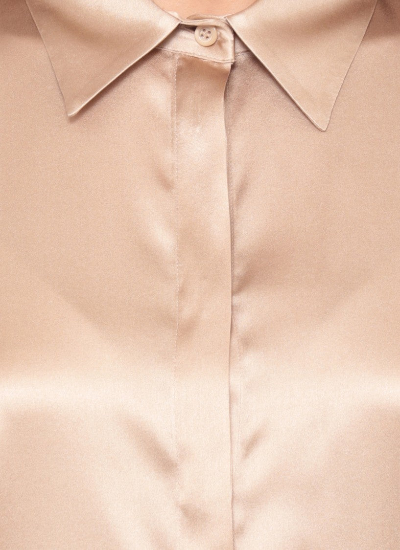 Peserico Silk Long-Sleeve Shirt