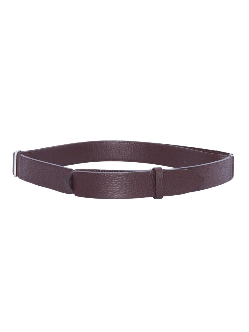 Claudio Orciani Textured Calf Leather Innovative Belt