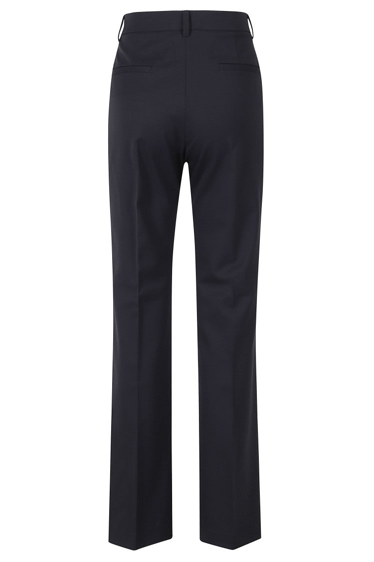 Seventy Blue Straight-Leg Tailored Wool-Blend Formal Pants