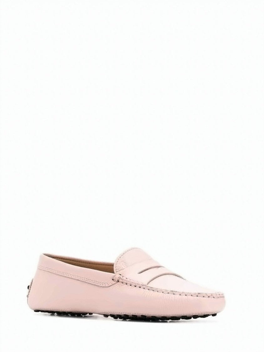 Tod's Smooth Leather Loafer With Penny Slot And Rubber Sole