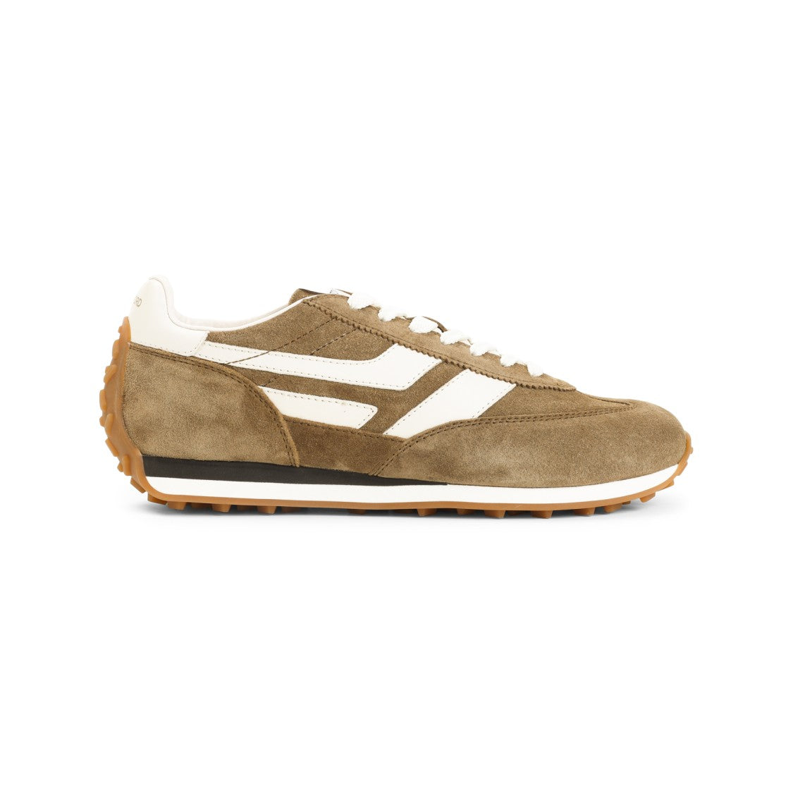 Tom Ford Brown Calf Leather Sneakers