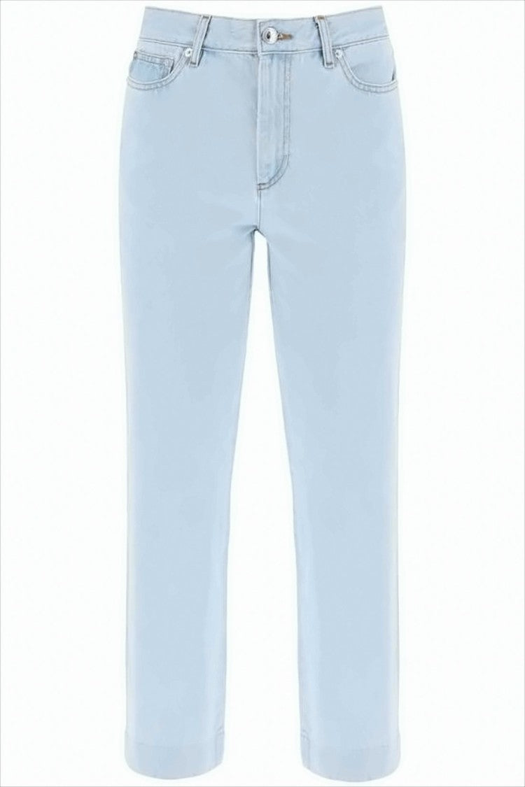 A.P.C. Light-Wash Cropped Denim Pants