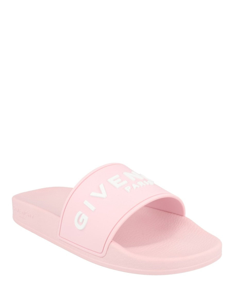 Givenchy Logo Signature Slides