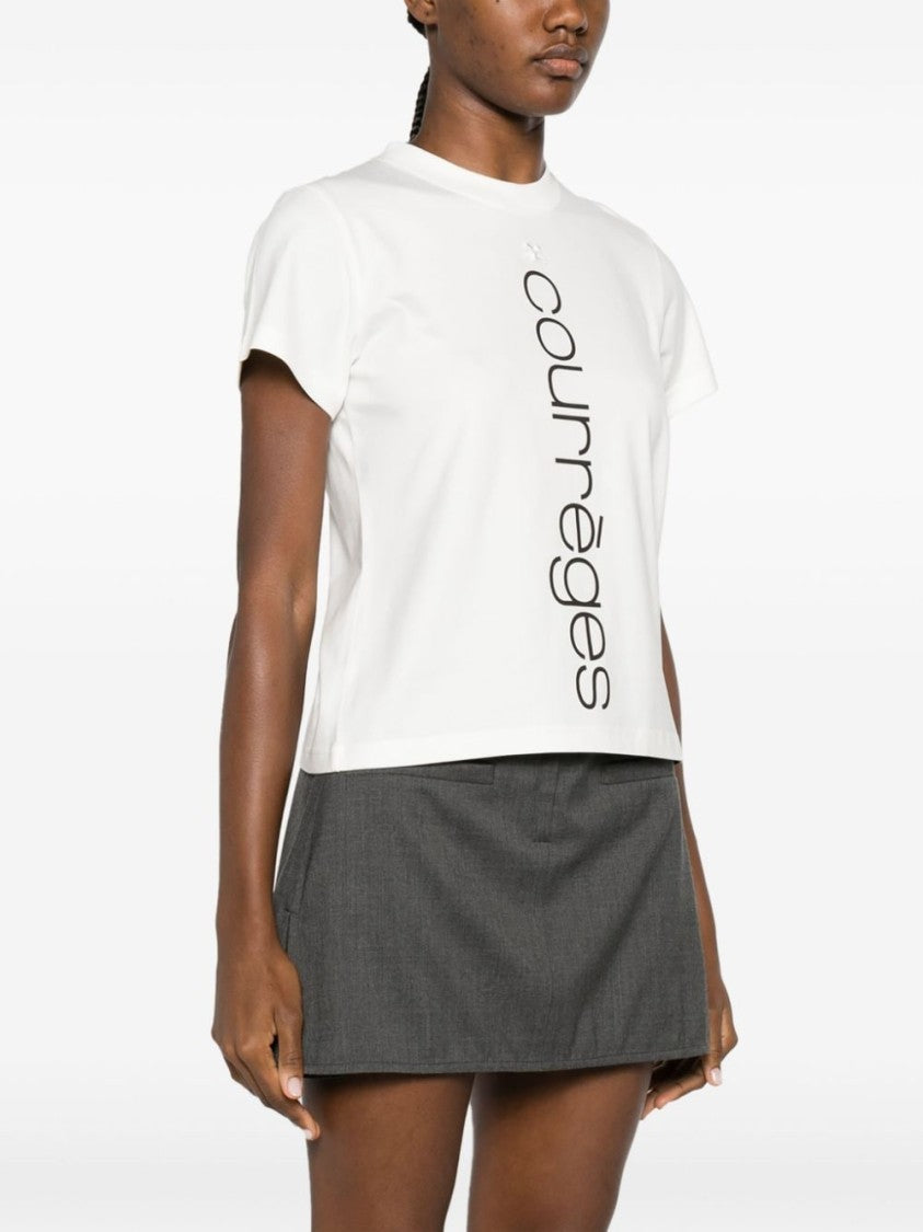 Courrèges Classic Organic Cotton T-Shirt