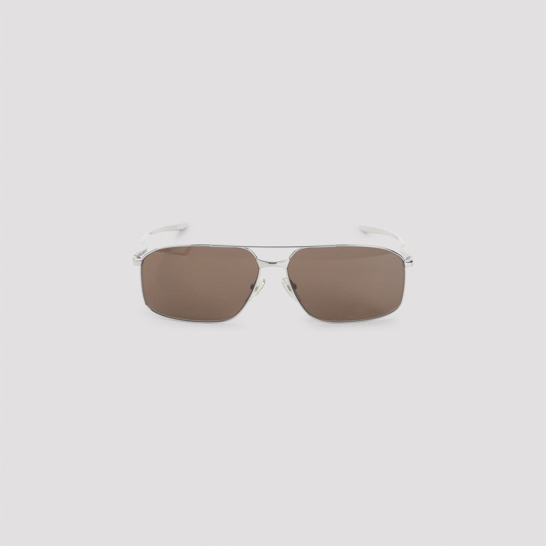 Balenciaga Rectangular Frame Sunglasses With Subtle Branding