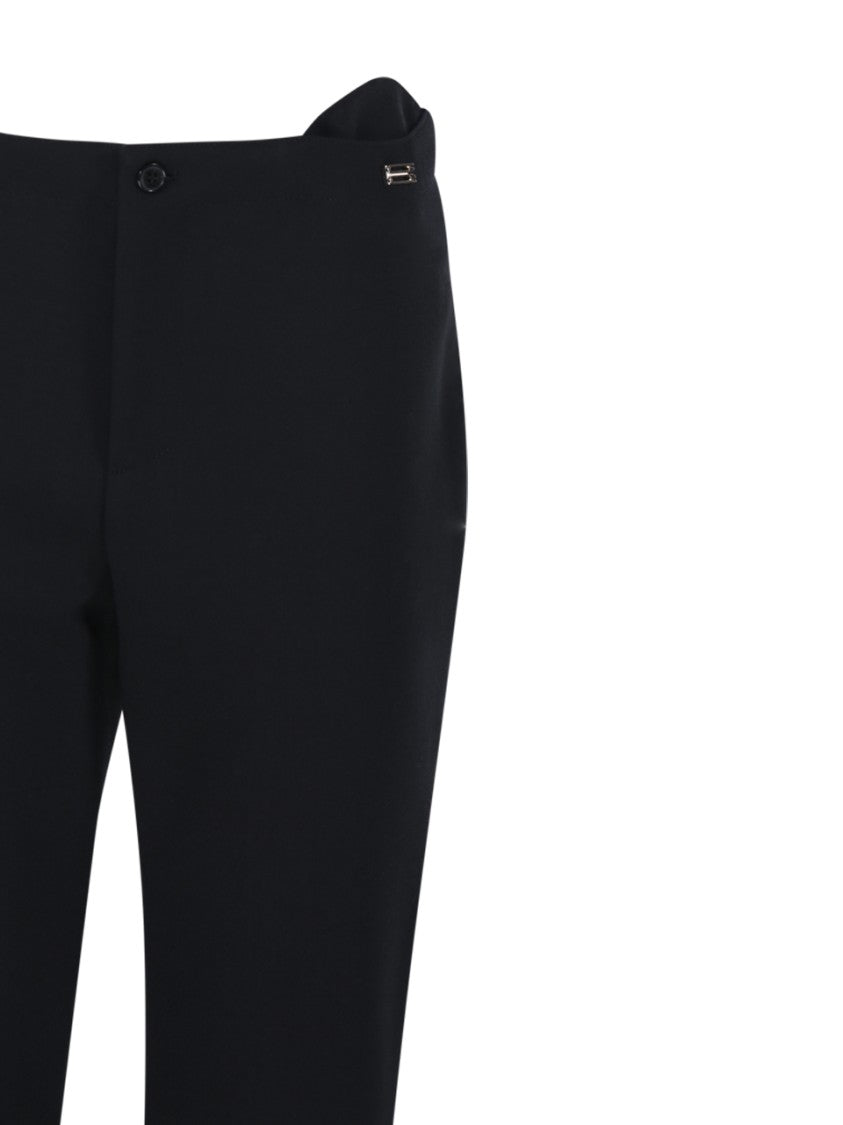Victoria Beckham Tab Detail Cropped Trouser