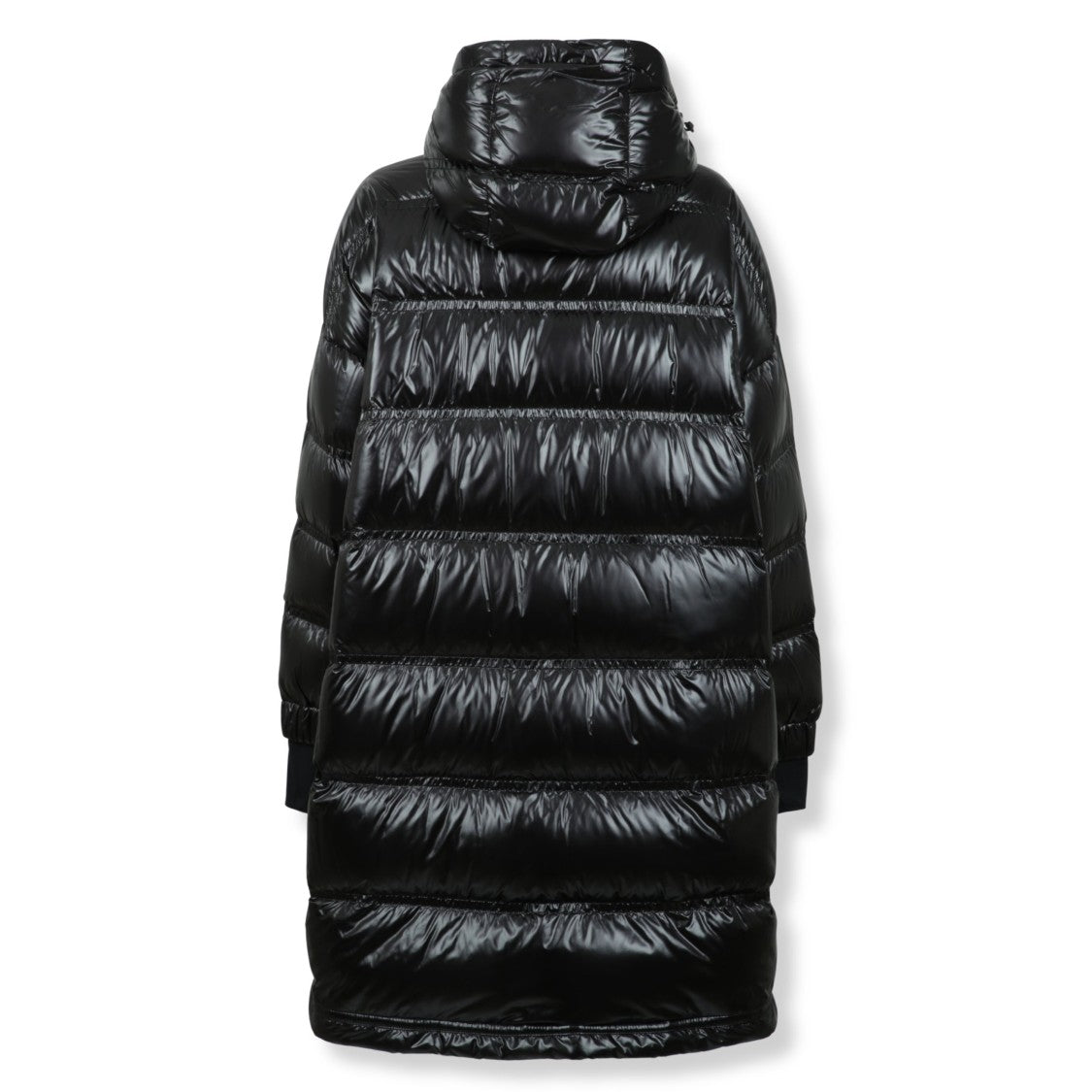 Moncler Grenoble Rochelairs Long Parka With Fitted Waist