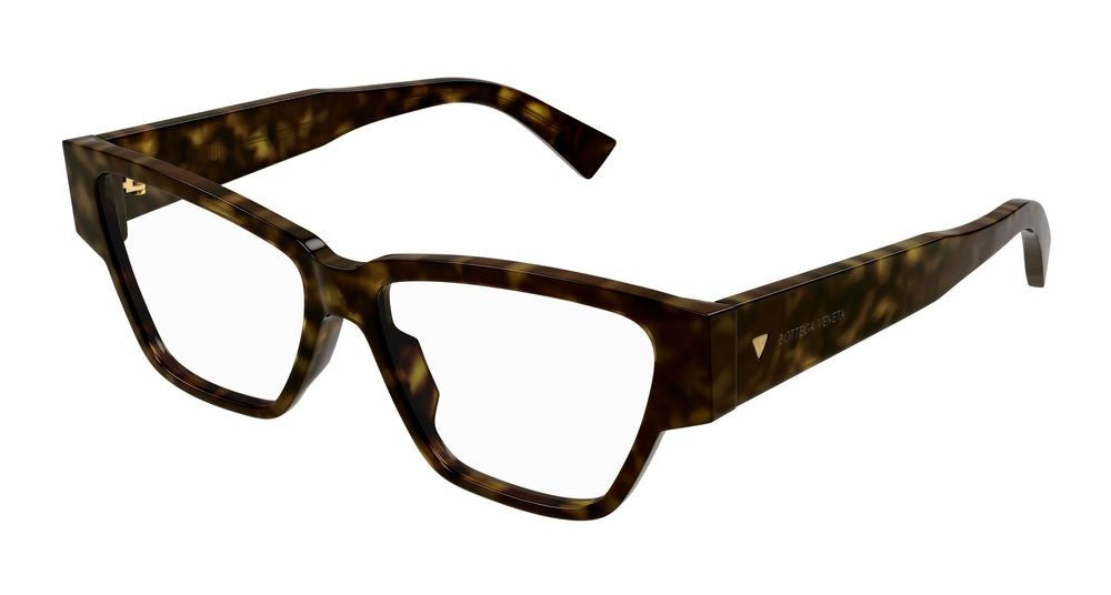 Bottega Veneta Eyeglasses Bv1288o 002 Havana Havana Transparent 55/15/145