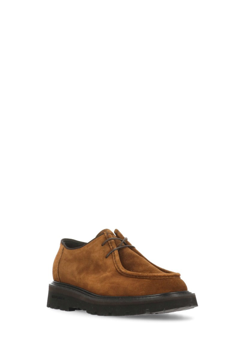 Woolrich Suede Leather Lace-Up Shoes