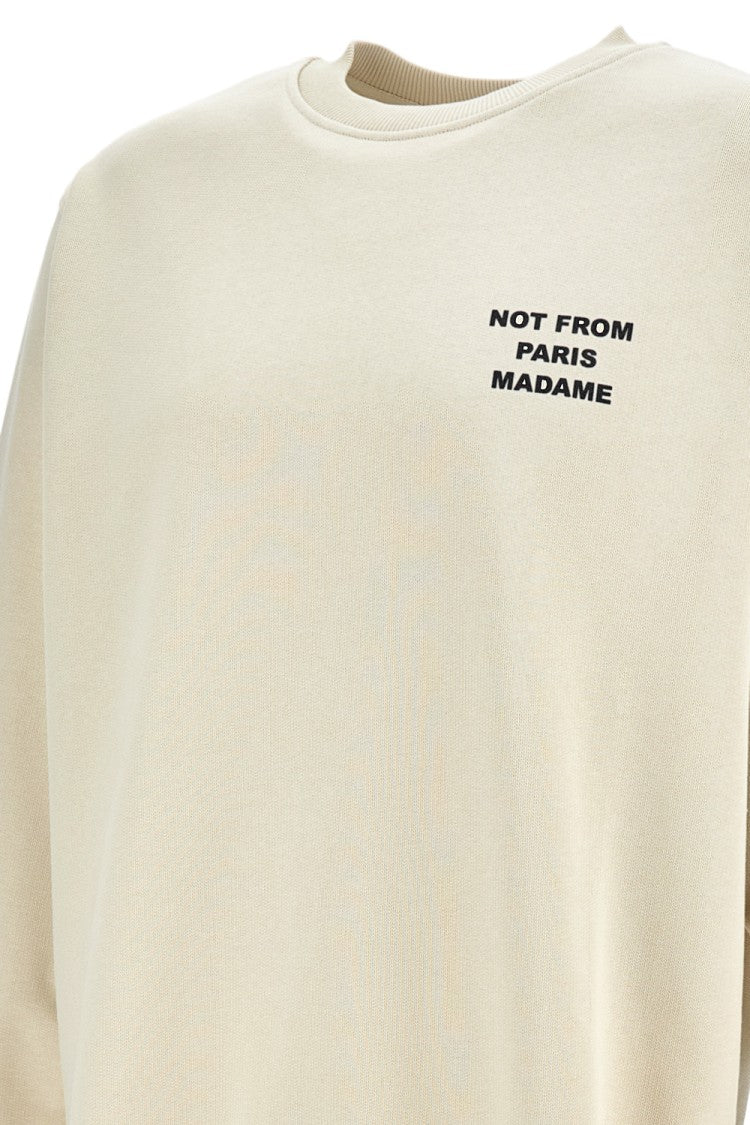 Drôle De Monsieur Slogan Sweatshirt