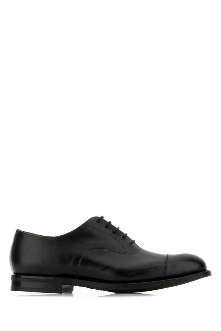 Church's Black Leather Consul R 2.0 Lace-Up Shoes